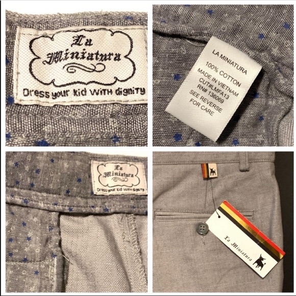 La Miniatura Tuxedo Style Herringbone Trouser - Picture 9 of 11